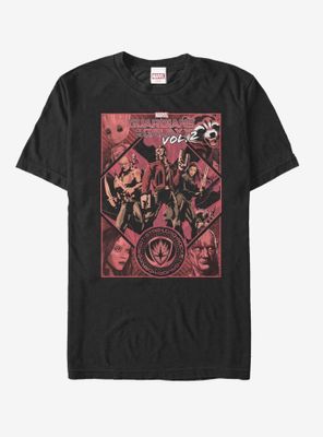 Marvel Guardians of the Galaxy Vol. 2 Poster  T-Shirt