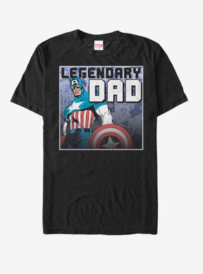 Marvel Father's Day Captain America Legend T-Shirt