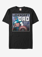 Marvel Father's Day Captain America Legend T-Shirt