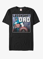 Marvel Father's Day Captain America Legend T-Shirt