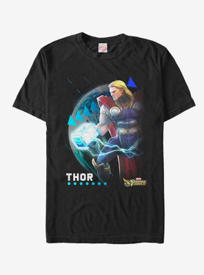 Marvel Strike Force Thor Pattern T-Shirt