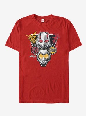 Marvel Ant-Man and the Wasp Masks T-Shirt