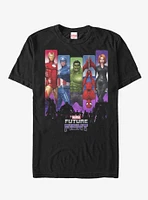Marvel Future Fight Character Rainbow Panel T-Shirt
