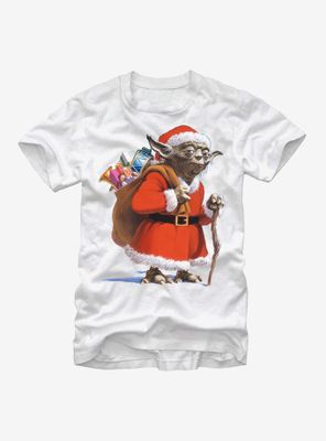 Star Wars Christmas Santa Yoda T-Shirt