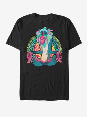 Disney Lion King Rafiki Geometric Rainbow T-Shirt