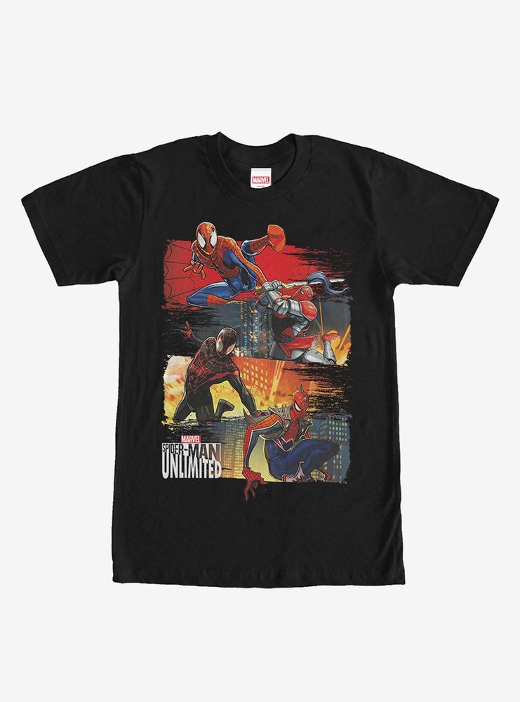 Marvel Spider-Man Unlimited Variations T-Shirt