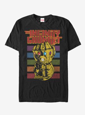 Marvel Avengers: Infinity War Rainbow Gauntlet T-Shirt