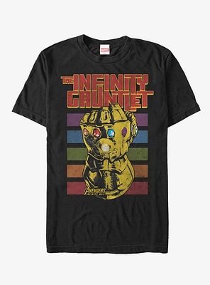 Marvel Avengers: Infinity War Rainbow Gauntlet T-Shirt