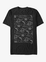 Twin Peaks Owl Cave Map T-Shirt