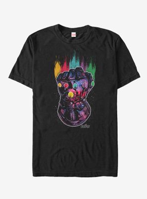 Marvel Avengers: Infinity War Rainbow Streak Gauntlet T-Shirt