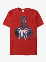 Marvel Gamerverse Spider-Man Paint Print T-Shirt