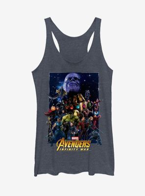 Marvel Avengers: Infinity War Character Collage Girls Tank