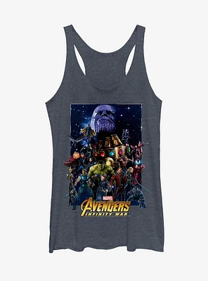 Marvel Avengers: Infinity War Character Collage Girls Tank