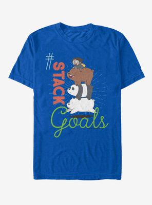 We Bare Bears Stack Goals T-Shirt