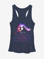 Star Wars Luke and Vader Duel Girls Tank