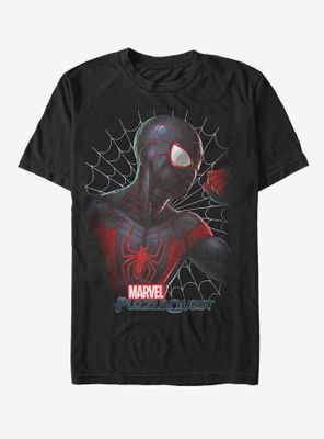 Marvel Puzzle Quest Spider-Man Web T-Shirt
