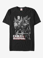 Marvel Cable & Deadpool Team T-Shirt