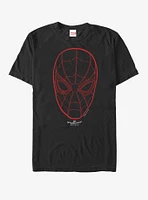 Marvel Spider-Man Homecoming Mask T-Shirt