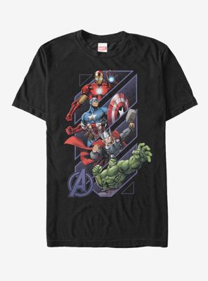 Marvel Four Avengers T-Shirt