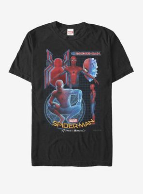 Marvel Spider-Man Homecoming Suit Schematics T-Shirt