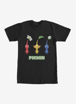 Nintendo Three Pikmins a Row T-Shirt