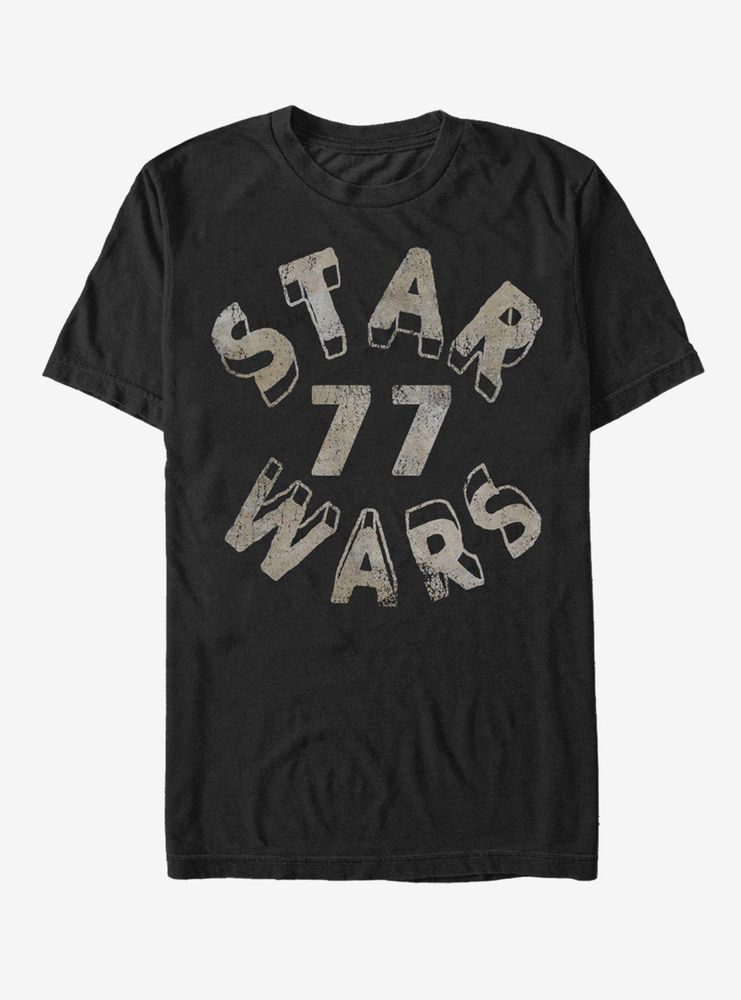 Star Wars Distressed 1977 Logo T-Shirt