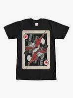 Marvel Spider-Man Playing Card T-Shirt