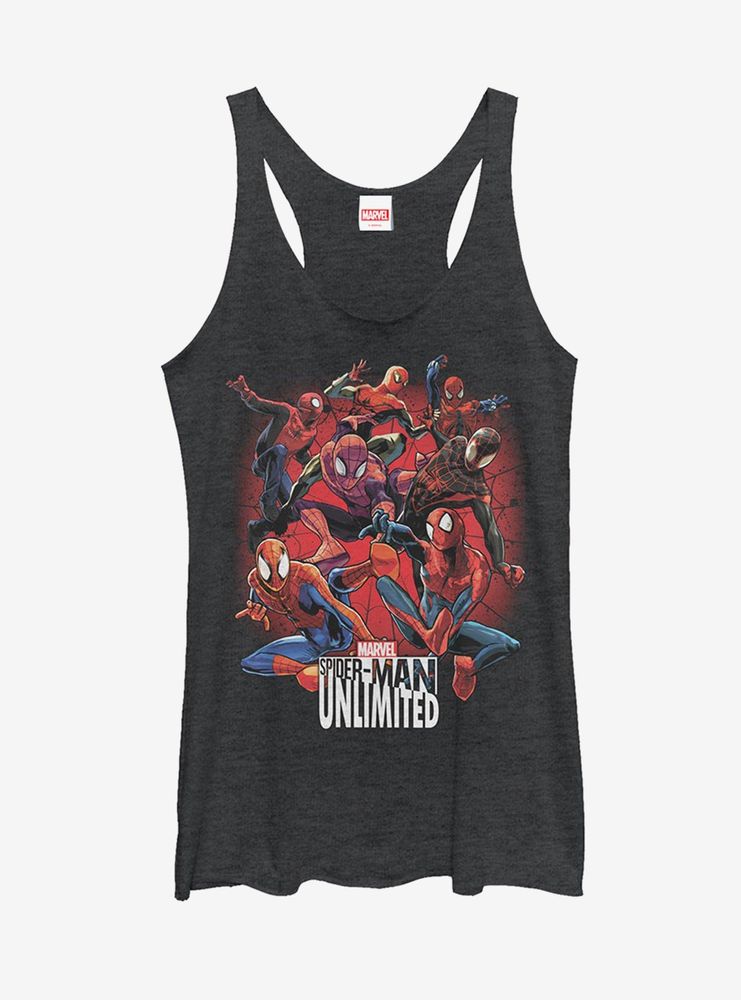 Marvel Spider-Man Unlimited Versions Girls Tank