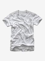 Star Wars Stormtrooper Outline T-Shirt