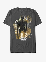 Star Wars K-2SO Modern Profile Print T-Shirt