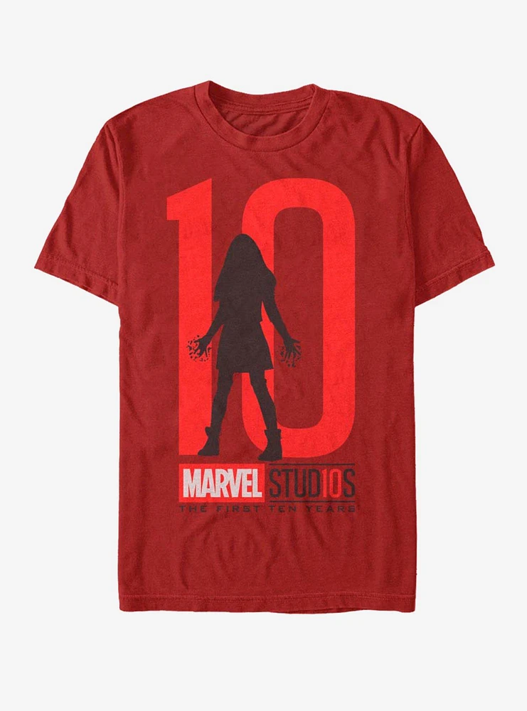 Marvel 10 Anniversary Scarlet Witch T-Shirt