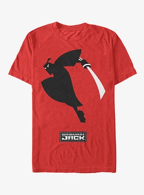 Samurai Jack Katana Shadow T-Shirt