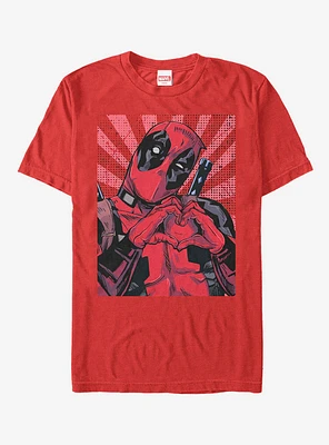 Marvel Deadpool Heart You T-Shirt