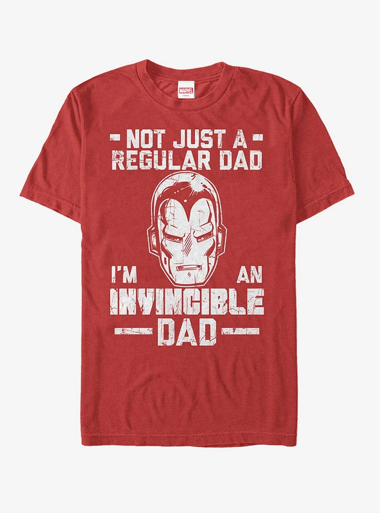 Marvel Father's Day Iron Man Not Regular Dad T-Shirt