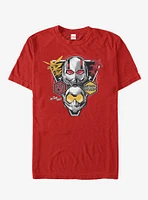 Marvel Ant-Man and the Wasp Masks T-Shirt