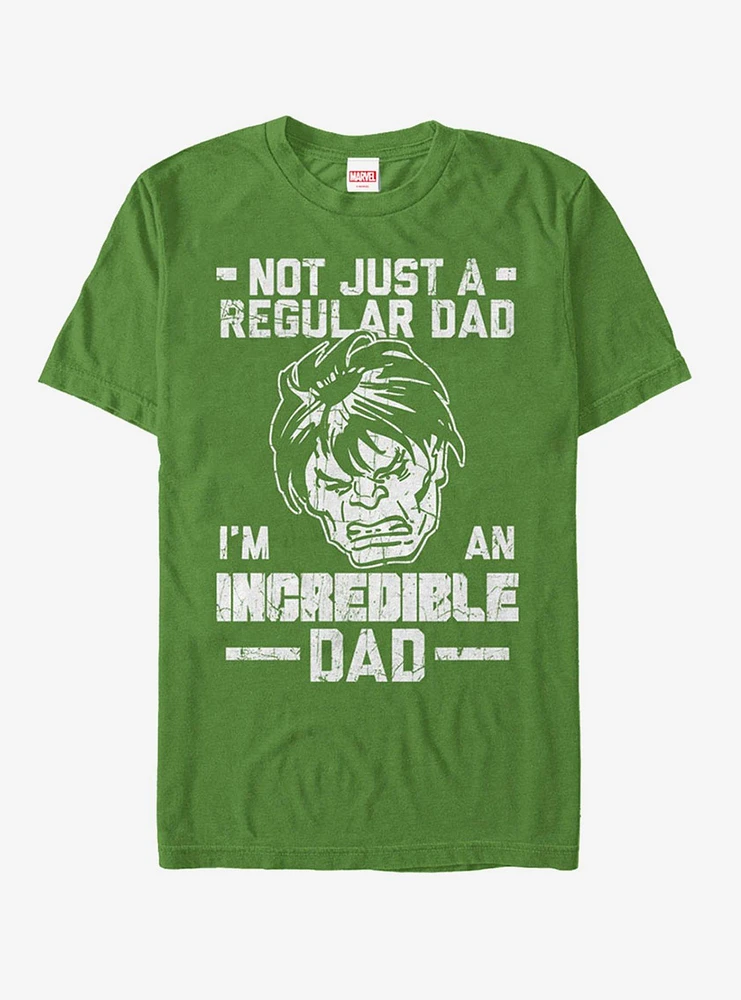 Marvel Father's Day Hulk Not Regular Dad T-Shirt