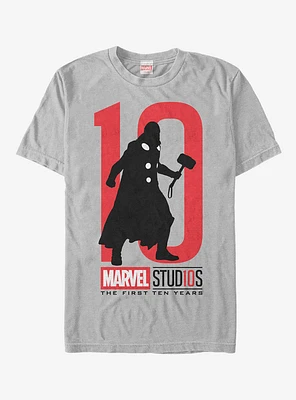 Marvel 10 Anniversary Thor T-Shirt