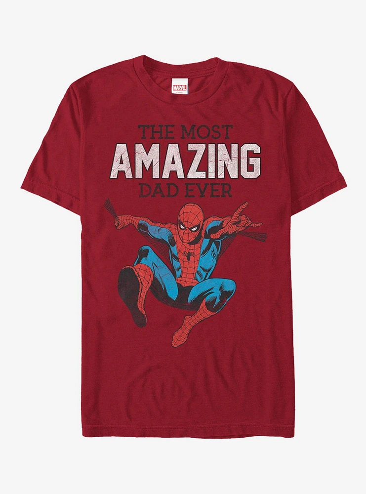 Marvel Spider-Man Amazing Dad T-Shirt