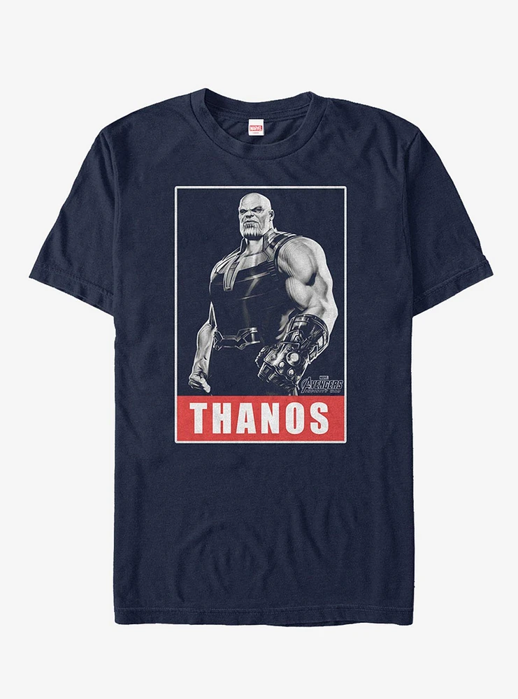 Marvel Avengers: Infinity War Thanos Name T-Shirt