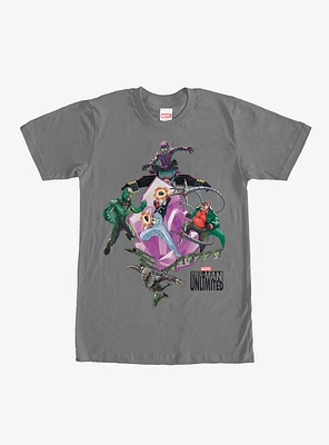 Marvel Spider-Man Unlimited Villains T-Shirt