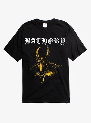 Bathory Goat Yellow T-Shirt