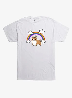 Unicorn Dog Rainbow T-Shirt