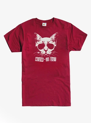 Meow Lo Out Cat T-Shirt