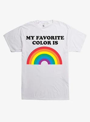 My Favorite Color Is Rainbow T-Shirt