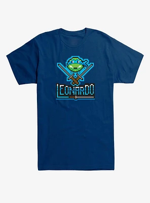 Teenage Mutant Ninja Turtles Pixel Art Leonardo T-Shirt