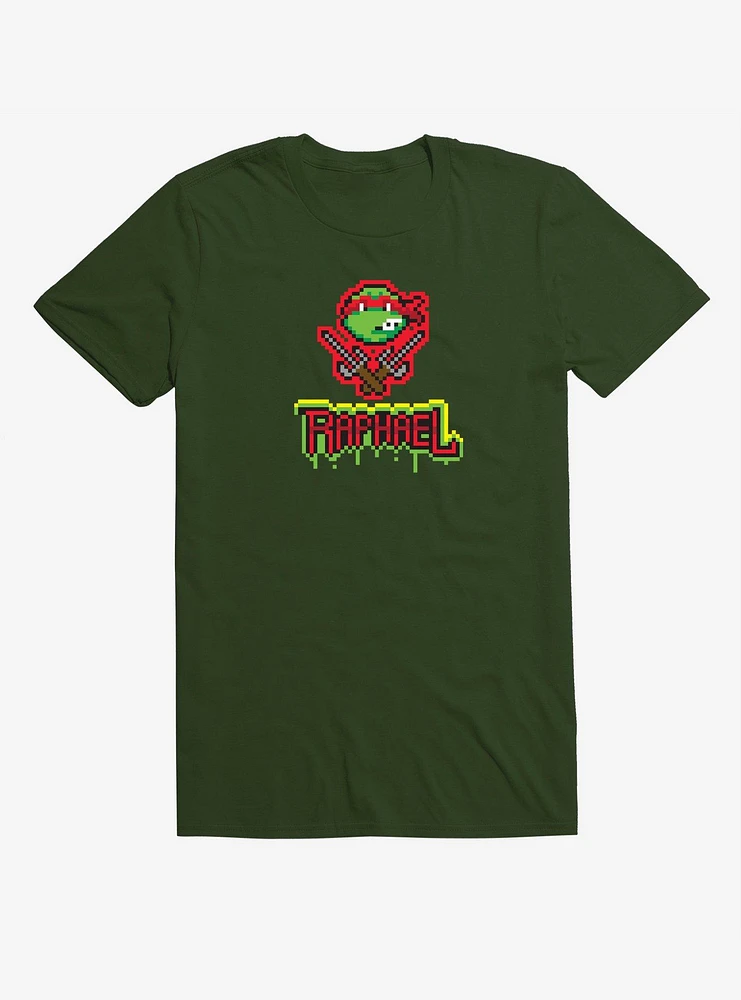 Teenage Mutant Ninja Turtles Pixel Art Raphael T-Shirt