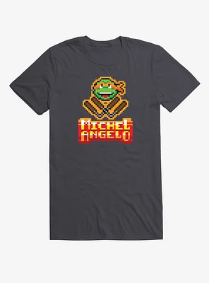 Teenage Mutant Ninja Turtles Pixel Art Michelangelo T-Shirt
