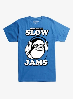 Slow Jams Sloth T-Shirt