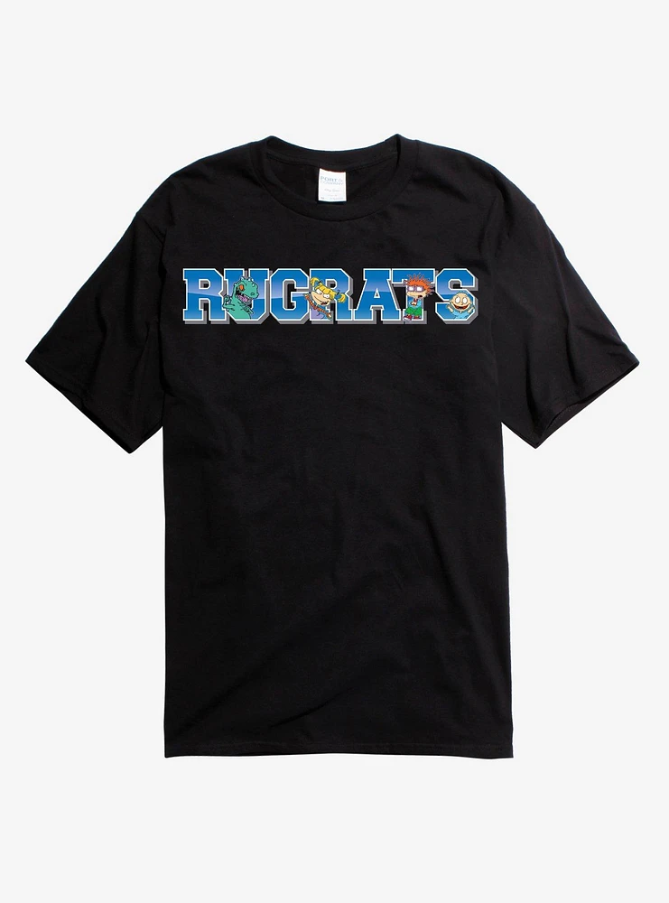 Rugrats Collegiate Script T-Shirt