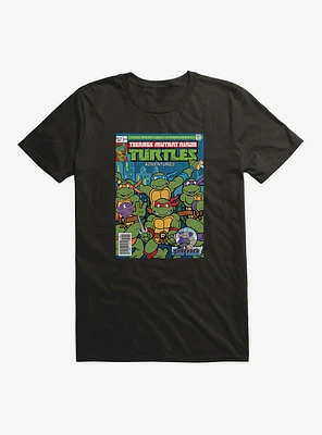 Teenage Mutant Ninja Turtles Adventures Comic Book Group Cover T-Shirt